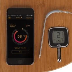 Patton Kamado Houtskool Barbecue - 18" - Grilloppervlak Ø 39 Cm - Met Bluetooth Thermometer - Groen -Woonwinkel 1200x1200 1416