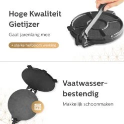 BooGoo® - Tortilla Pers Ø25CM - Inclusief Bakkwast En 100 Persvellen - Tortilla Press Roti Taco Maker - Tortillapan 14 BooGoo® - Tortilla Pers Ø25CM - Inclusief Bakkwast En 100 Persvellen - Tortilla Press Roti Taco Maker - Tortillapan -Woonwinkel 1200x1200 1434