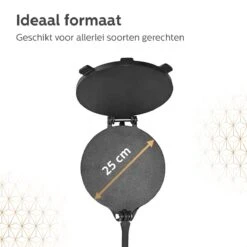 BooGoo® - Tortilla Pers Ø25CM - Inclusief Bakkwast En 100 Persvellen - Tortilla Press Roti Taco Maker - Tortillapan 15 BooGoo® - Tortilla Pers Ø25CM - Inclusief Bakkwast En 100 Persvellen - Tortilla Press Roti Taco Maker - Tortillapan -Woonwinkel 1200x1200 1435