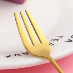 Gebaksvorkjes Donut Set Van 4 Taartvorkjes - Goud -Woonwinkel 1200x1200 1449