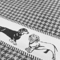 DDDDD Saar - 2x Theedoek & 2x Keukendoek - Black -Woonwinkel 1200x1200 1495