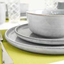 Excellent Serviesset - Servies - 16 Stuks - Aardewerk - Grijs 16 Excellent Serviesset - Servies - 16 Stuks - Aardewerk - Grijs -Woonwinkel 1200x1200 1510