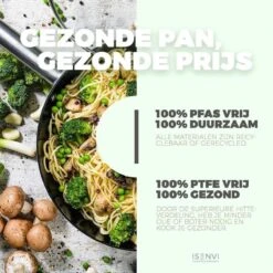 ISENVI Avon Keramische Wok Met Deksel 36 CM - Ergo Greep -Woonwinkel 1200x1200 1516