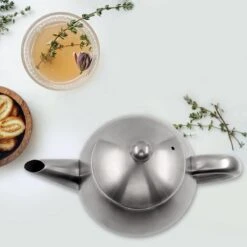 Vaja Valerie - Theepot Met Filter - Dubbelwandig - RVS - 1.2L -Woonwinkel 1200x1200 1556