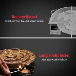 GrillX Cold Smoke Generator Met 1KG Appel Rookmot - 6 Liter - Smokerbox - RVS Rookbox - Rookgenerator - Koud Roken - BBQ Accesoires 8 GrillX Cold Smoke Generator Met 1KG Appel Rookmot - 6 Liter - Smokerbox - RVS Rookbox - Rookgenerator - Koud Roken - BBQ Accesoires -Woonwinkel 1200x1200 1608