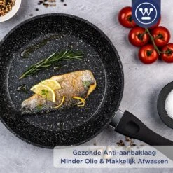 Westinghouse Koekenpan Inductie - Ø 24 Cm - Zwart Marmer - Geschikt Voor Alle Warmtebronnen 15 Westinghouse Koekenpan Inductie - Ø 24 Cm - Zwart Marmer - Geschikt Voor Alle Warmtebronnen -Woonwinkel 1200x1200 1615