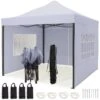 LifeGoods Partytent - 3x3 M - Zijwanden - Easy Up - Opvouwbaar - Waterdicht - Draagtas Met Wieltjes - Donkergrijs -Woonwinkel 1200x1200 162