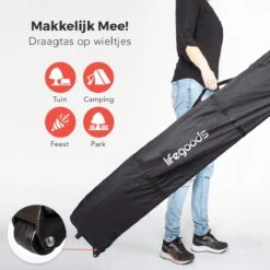 LifeGoods Partytent - 3x3 M - Zijwanden - Easy Up - Opvouwbaar - Waterdicht - Draagtas Met Wieltjes - Donkergrijs 16 LifeGoods Partytent - 3x3 M - Zijwanden - Easy Up - Opvouwbaar - Waterdicht - Draagtas Met Wieltjes - Donkergrijs -Woonwinkel 1200x1200 164