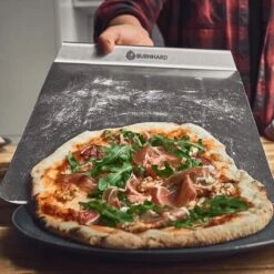 Burnhard Pizzasteen 38 X 30 X 1,5 Cm + Pizzaschep 24 Burnhard Pizzasteen 38 X 30 X 1,5 Cm + Pizzaschep -Woonwinkel 1200x1200 1697
