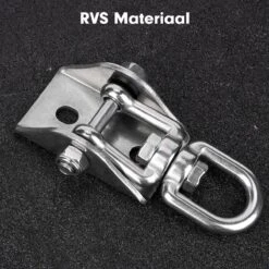 Luxe Ophangsysteem - 180° Schommelen, 360° Roteerbaar - Plafondhaak - Ophanghaak - Hangstoel Buiten - Hangstoel Binnen – Schommelstoel - Schommel - Bokszakken - RVS - Nederlandse Handleiding - 15 Luxe Ophangsysteem - 180° Schommelen, 360° Roteerbaar - Plafondhaak - Ophanghaak - Hangstoel Buiten - Hangstoel Binnen – Schommelstoel - Schommel - Bokszakken - RVS - Nederlandse Handleiding - -Woonwinkel 1200x1200 179