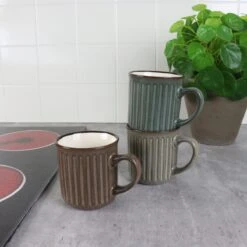 OTIX Koffiekopjes - Met Oor - Set Van 4 - Aardewerk - 200 Ml -Woonwinkel 1200x1200 1792