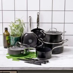 GreenPan Barcelona Infinity Pro Koekenpannenset - 3-delig - Zwart - Inductie - PFAS-vrij -Woonwinkel 1200x1200 1823