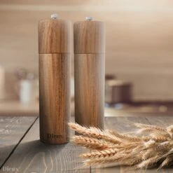 Dieux® - Peper En Zoutmolen Set - Cilinder Vorm - 22CM - Zout Peper Kruiden - 2 Stuks - Acacia Hout - Instelbare Maalgraad - Duurzaam - Luxe Kwaliteit - Hervulbaar - Pepermolen - Zoutmolen - BBQ Accesoires - Pasen 13 Dieux® - Peper En Zoutmolen Set - Cilinder Vorm - 22CM - Zout Peper Kruiden - 2 Stuks - Acacia Hout - Instelbare Maalgraad - Duurzaam - Luxe Kwaliteit - Hervulbaar - Pepermolen - Zoutmolen - BBQ Accesoires - Pasen -Woonwinkel 1200x1200 1889
