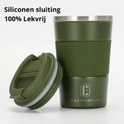 Castagnola Design RVS Koffiebeker To Go - Groen - 380ml - Thermosbeker - Theebeker 14 Castagnola Design RVS Koffiebeker To Go - Groen - 380ml - Thermosbeker - Theebeker -Woonwinkel 1200x1200 1916