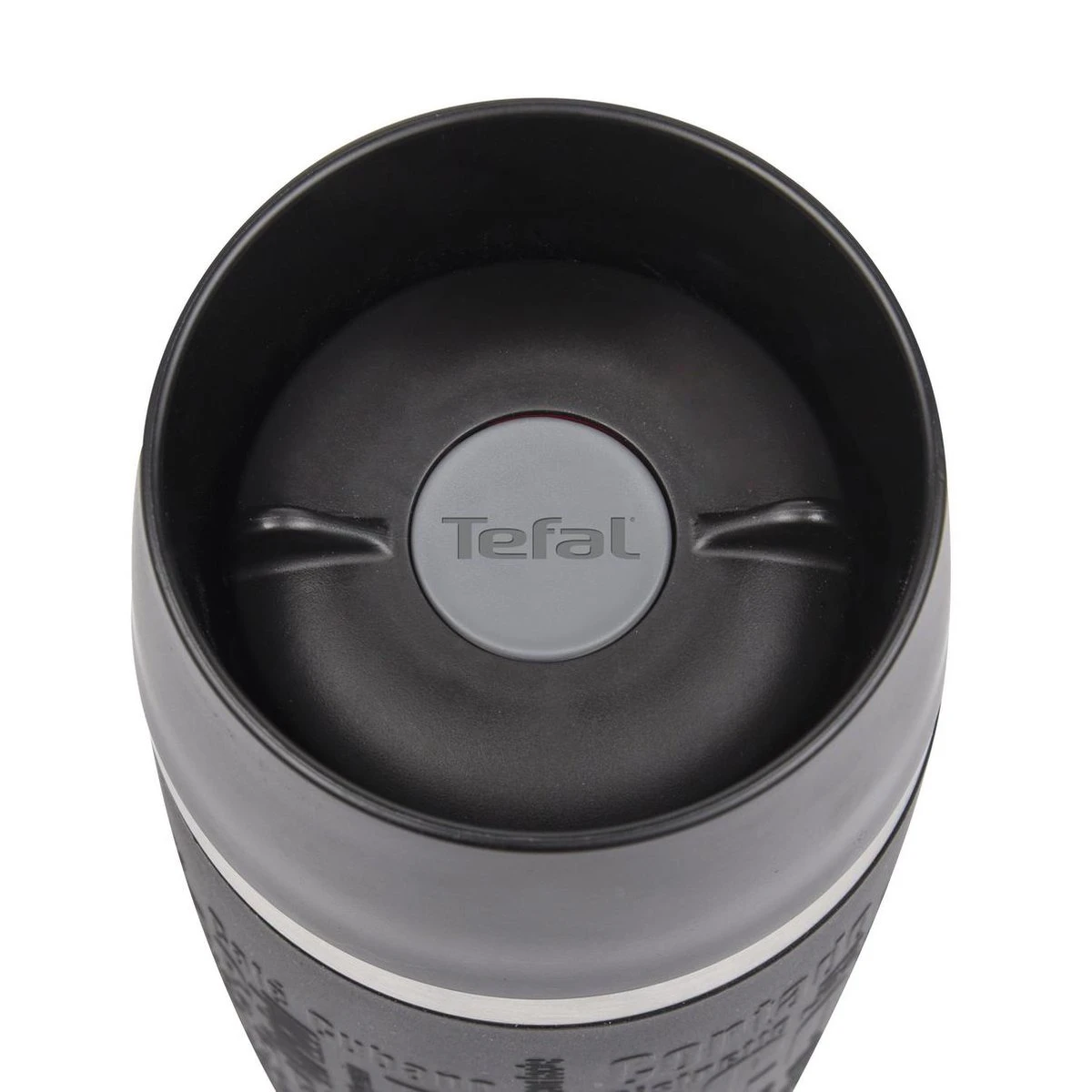 Tefal Travel Mug Thermobeker - 500 Ml - RVS/Zwart 4 Tefal Travel Mug Thermobeker - 500 Ml - RVS/Zwart - Afbeelding 2
