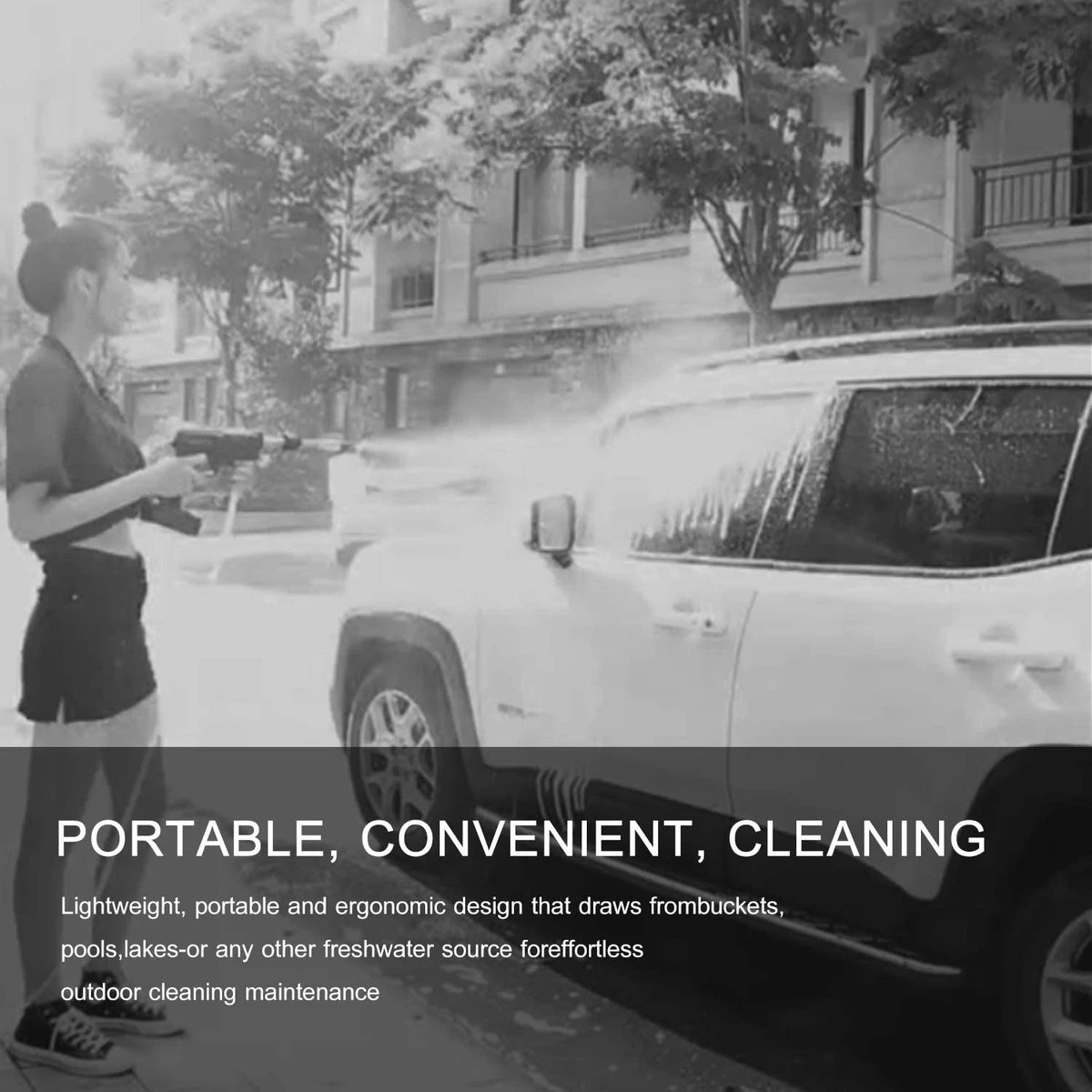 BOTC Universal Hogedrukreiniger - Draagbaar - Auto Wasmachine - Hogedrukreiniger 10 BOTC Universal Hogedrukreiniger - Draagbaar - Auto Wasmachine - Hogedrukreiniger - Afbeelding 8