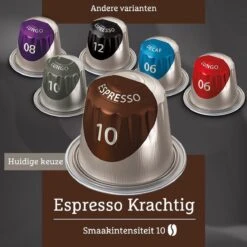 Douwe Egberts Espresso Krachtig (10) - 5 X 40 Koffiecups -Woonwinkel 1200x1200 2004