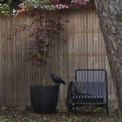 Capi Europe - Bloempot Bol Smooth NL - 35x34 - Zwart - Voor Binnen En Buiten - KBL932 -Woonwinkel 1200x1200 211