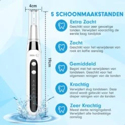 DEN-T® PRO U500 - Elektrische Sonische Tandsteen Verwijderaar - Wit -Woonwinkel 1200x1200 2149