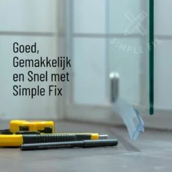 Simple Fix Lekstrip - Douchestrip - Waterkering - 80CM Lang - 6MM Glasdikte - Lekdorpel 10 Simple Fix Lekstrip - Douchestrip - Waterkering - 80CM Lang - 6MM Glasdikte - Lekdorpel -Woonwinkel 1200x1200 2214