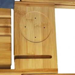 IVOL Badplank Bamboe - Badplank Hout Met Badrek Houders - Uitschuifbaar - 75 Tot 110 Cm -Woonwinkel 1200x1200 2245