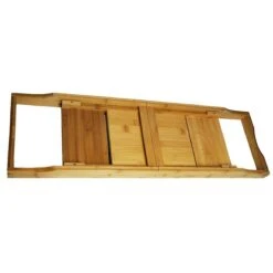 IVOL Badplank Bamboe - Badplank Hout Met Badrek Houders - Uitschuifbaar - 75 Tot 110 Cm -Woonwinkel 1200x1200 2247