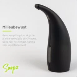 Soopz Black Graphite Classic - Automatische Zeepdispenser - No Touch Sensor - Mat Zwart - 300ml – Zeeppompje 13 Soopz Black Graphite Classic - Automatische Zeepdispenser - No Touch Sensor - Mat Zwart - 300ml – Zeeppompje -Woonwinkel 1200x1200 2284
