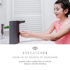 101Products Automatische Zeepdispenser - USB Oplaadbaar - Zeepdispenser Met Sensor - Zeeppompje - Zwart -Woonwinkel 1200x1200 2420