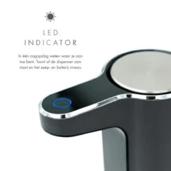 101Products Automatische Zeepdispenser - USB Oplaadbaar - Zeepdispenser Met Sensor - Zeeppompje - Zwart -Woonwinkel 1200x1200 2421