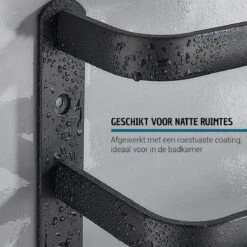 Vannons - Handdoekrek - Handdoekrek Badkamer - 2 Handdoeken - Zwart -Woonwinkel 1200x1200 2437