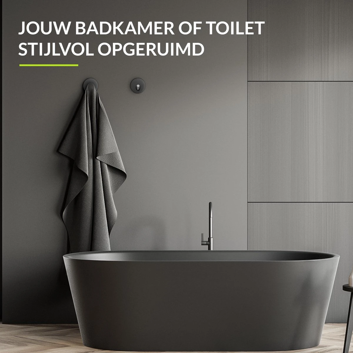 Handdoekhaakjes Zelfklevend - Zwart - Haakjes Handdoek 2st - Badkamer & Keuken 6 Handdoekhaakjes Zelfklevend - Zwart - Haakjes Handdoek 2st - Badkamer & Keuken - Afbeelding 4