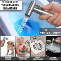 Nolad® Bidet Handdouche - Douchekoppen - Bidet - Handdouche - Zilver 14 Nolad® Bidet Handdouche - Douchekoppen - Bidet - Handdouche - Zilver -Woonwinkel 1200x1200 2536
