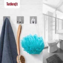 Tatkraft George Heavy Duty Zelfklevende Wandhaakjes - RVS Handdoekhouder Haak - Muur Ophang Zelfklevend Muurhaak Ophanghaakjes - Handdoekklem Keuken Ophanghaak Zonder Boren - Wand Theedoek / Handdoek Houder - Universeel Gebruik - Set Van 4 Stuks 15 Tatkraft George Heavy Duty Zelfklevende Wandhaakjes - RVS Handdoekhouder Haak - Muur Ophang Zelfklevend Muurhaak Ophanghaakjes - Handdoekklem Keuken Ophanghaak Zonder Boren - Wand Theedoek / Handdoek Houder - Universeel Gebruik - Set Van 4 Stuks -Woonwinkel 1200x1200 2542