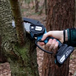 NovarGarden® Mini Kettingzaag NG1 - Met 2x Accu - Takkenzaag - Snoeizaag - Electrisch - Handzaag - Boomzaag - 21V -Woonwinkel 1200x1200 255