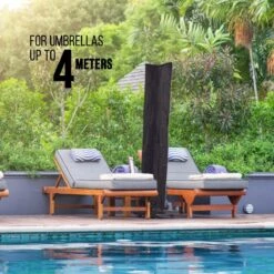 MaxxGarden Parasolhoes - Afdekhoes Voor Zweefparasol - Beschermhoes - 200-400 Cm - Met Rits En Trekkoord - Zwart 16 MaxxGarden Parasolhoes - Afdekhoes Voor Zweefparasol - Beschermhoes - 200-400 Cm - Met Rits En Trekkoord - Zwart -Woonwinkel 1200x1200 262