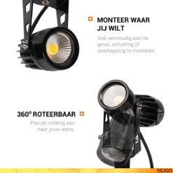 TIGIOO LED Tuinspot Buitenverlichting - 6 Tuinlampen - Tuinverlichting - Waterdicht (6 PACK) -Woonwinkel 1200x1200 266