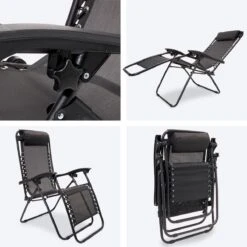 LifeGoods Opvouwbare Tuinstoelen - Verstelbaar Zonnescherm - 2 Stuks - 30°-90° Verstelbaar - Metaal - Zwart 21 LifeGoods Opvouwbare Tuinstoelen - Verstelbaar Zonnescherm - 2 Stuks - 30°-90° Verstelbaar - Metaal - Zwart -Woonwinkel 1200x1200 318