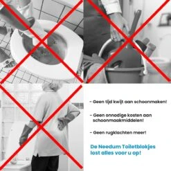 Needum ® Toiletblokjes Voor Inbouwreservoirs – WC-blokjes – Toiletblokken In Een Voordeelverpakking – 30 Stuks -Woonwinkel 1200x1200 34