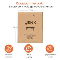 Lenx Klaptafel - Inklapbare Tafel - Opvouwbare Tuintafel - Vouwtafel - Inclusief Handvat En 2 Tafelkleden - 180x75x74cm - 6 Tot 8 Personen 19 Lenx Klaptafel - Inklapbare Tafel - Opvouwbare Tuintafel - Vouwtafel - Inclusief Handvat En 2 Tafelkleden - 180x75x74cm - 6 Tot 8 Personen -Woonwinkel 1200x1200 366