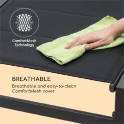 Blumfeldt Renazzo Lounge Ligstoel - Ligbed Voor De Tuin - Aluminium Tuinstoel - 6 Standen - Waterafstotend - Bekleding Van 70 % Pvc En 30 % Polyetheen - Zwart 14 Blumfeldt Renazzo Lounge Ligstoel - Ligbed Voor De Tuin - Aluminium Tuinstoel - 6 Standen - Waterafstotend - Bekleding Van 70 % Pvc En 30 % Polyetheen - Zwart -Woonwinkel 1200x1200 378