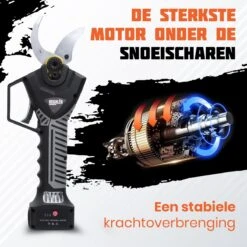 Reichlër® Elektrische Snoeischaar - 40 Mm Snijdiameter - 2x Accu - Anti-cut Functie - Heggenschaar - Takkenschaar - Zwart 15 Reichlër® Elektrische Snoeischaar - 40 Mm Snijdiameter - 2x Accu - Anti-cut Functie - Heggenschaar - Takkenschaar - Zwart -Woonwinkel 1200x1200 395
