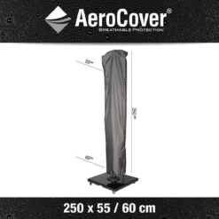 AeroCover Parasolhoes - Zweef Parasols - Grijs - 250x55 Cm (HxB) -Woonwinkel 1200x1200 506