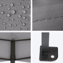 LifeGoods Partytent - 3x4.5 M - Zijwanden - Easy Up - Opvouwbaar - Waterdicht - Draagtas Met Wieltjes - Donkergrijs 18 LifeGoods Partytent - 3x4.5 M - Zijwanden - Easy Up - Opvouwbaar - Waterdicht - Draagtas Met Wieltjes - Donkergrijs -Woonwinkel 1200x1200 515