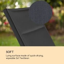 Blumfeldt Limala Tuinstoel - Ligstoel - Relaxstoel - Rugleuning In 6 Standen Verstelbaar - 2 Vielen - Draagkracht: Max. 150 Kg -Woonwinkel 1200x1200 562