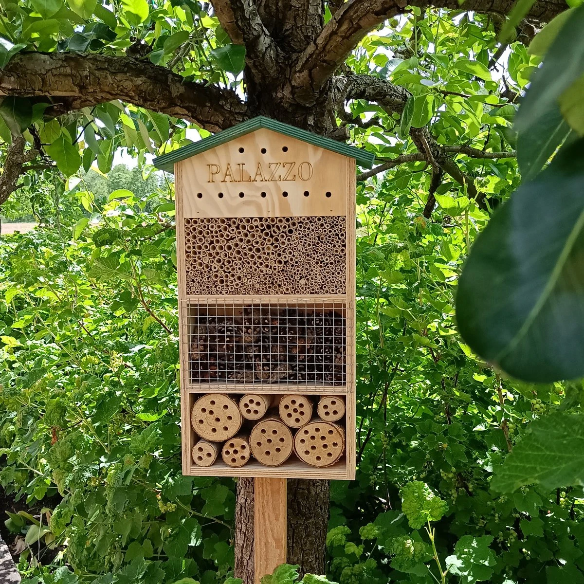 Dokkodo - Insectenhotel Palazzo - Incl. Handig Boekje - Stijlvol En Robuust Bijenhotel 10 Dokkodo - Insectenhotel Palazzo - Incl. Handig Boekje - Stijlvol En Robuust Bijenhotel - Afbeelding 8