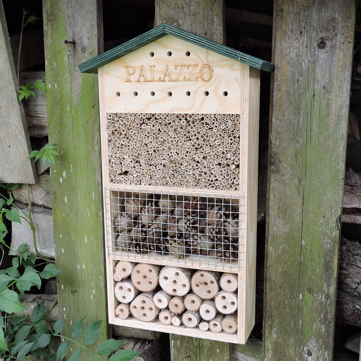 Dokkodo - Insectenhotel Palazzo - Incl. Handig Boekje - Stijlvol En Robuust Bijenhotel 13 Dokkodo - Insectenhotel Palazzo - Incl. Handig Boekje - Stijlvol En Robuust Bijenhotel - Afbeelding 11
