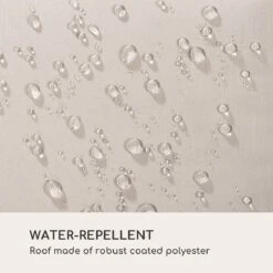 Blumfeldt Palermo Schommelbank - Hollywoodschommel 130 X 207 Cm - Ligbed Met Dak - Schommelstoel Voor 2 Personen - Tuinbank Inclusief Nekkussens - Stalen Frame En Polyester Dak - Grijs -Woonwinkel 1200x1200 646