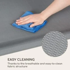 Blumfeldt Palermo Schommelbank - Hollywoodschommel 130 X 207 Cm - Ligbed Met Dak - Schommelstoel Voor 2 Personen - Tuinbank Inclusief Nekkussens - Stalen Frame En Polyester Dak - Grijs -Woonwinkel 1200x1200 648