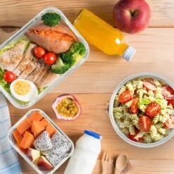 KitchenBrothers Meal Prep Bakjes - Set - Luchtdicht - BPA Vrij - Glas - 9 Stuks 16 KitchenBrothers Meal Prep Bakjes - Set - Luchtdicht - BPA Vrij - Glas - 9 Stuks -Woonwinkel 1200x1200 66