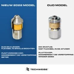 Techweise - Rioolslang Voor O.a. Kärcher - 15M - Met Roterende En Voorwaartse Kop -Woonwinkel 1200x1200 666